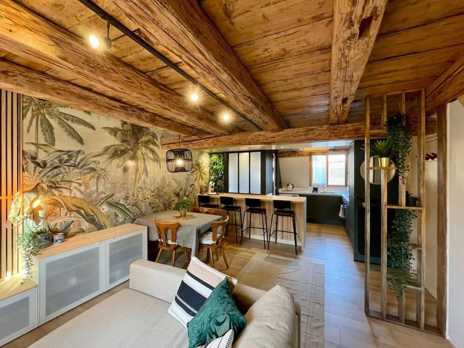 Apartamento L'Eden Du Vignoble - Centre Historique De Barr Exterior foto